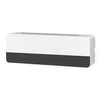 WUXTOKV Router Storage Box, Basket for Hiding Router, Wall Mounted Storage Cabinet, Spacious Interior Space, Hides Cluttered Wiring(White,60x16x20CM/24x6x8IN)