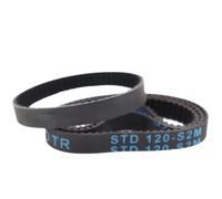 WUXUN 10pcs S2M Timing Belts, STD S2M146 S2M148 S2M150 S2M152 Closed Loop Rubber Synchronous Belts(STD150-S2M,9mm)