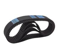WUXUN 10pcs T5 Timing Belts, T5-455 T5-465 T5-475 T5-480 T5-485 Rubber Belt Width 6/8/10/15/20/25/30/40mm, Pitch 5mm(T5-455,20mm)