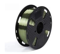 WUXUN3DP 1kg Silk Metallike Gradient Multicolor 3D Printer PLA Filament 1.75mm 3D Printing Material Shiny Rainbow Rose Gold Bronze(Bronze-1kg)
