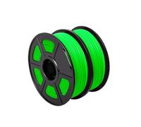 WUXUN3DP 2 Kg PLA Plus Filament 2 Rolls 3D Printer Material 1.75MM Good Toughness Odorless No Bubble Bright Color(PLAPLUS 2 Green)