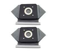 WuYan 2PCS Washable Vacuum Cleaner Cloth Dust Bag for Philips for Electrolux for LG for Haier for Samsung Vacuum Cleaner Non Woven Bags 11x10cm