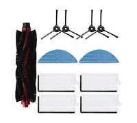 WuYan Replacement Kit for Lefant M200/M201/M501A/M520/M571/T700/U180, include 1pcs Main Brush, 4pcs Hepa Filters and 4pcs Side Brushes, 2pcs Cloth Cloths
