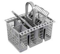 WuYan Universal Cutlery Basket for Lower Basket, for Bauknecht Ikea 488000386607 for WFC WIC WBC Dishwasher (Grey)