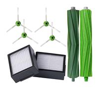 WuYan Vacuum Cleaner Robot Parts for iRobot Roomba i7 i7+ / i7 Plus E5 E6 E7, Including 2pcs Roller Brush, 2pcs Filter, 4pcs Side Brushes