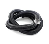 Wuyangcun Flexible Heater Air Outlet Duct Pipe 25mm 60cm to 500cm Black Aluminum Foil Tube for Diesel Parking Heater for Webasto (160cm (63in))