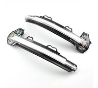 WUYDKEL Automotive Turn Signal Compatible With A4 For A5 B9 S4 S5 RS5 2017 2018 2019 Dynamic Blinker Turn Signal Blink Side Mirror Lights Indicator Flasher Replacement Parts(White)