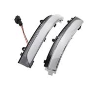 WUYDKEL Automotive Turn Signal Compatible With For Saveiro For Voyage G5 G6 G7 G8 2010-2021 5C6949101 2Pieces Dynamic Turn Signal Lamp Mirror Indicator Sequential Light(Clear)