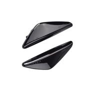 WUYDKEL Automotive Turn Signal Compatible With For X5 E70 2007 2008 209 2010 2011 2012 2013 7171008 2PCS Smoke Dynamic Sequential Flowing Side Marker Signal Light(Black)