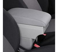 WUYDKEL Car Armrest Compatible With Fiat 500 2015 2016 2017 2018 2019 2020 Car Armrest Box Armrest Storage Box Arm Center Console Storage Case Retrofit(Gray)