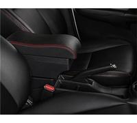 WUYDKEL Car Armrest Compatible With Fiat 500L Car Armrest Box Center Centre Console Storage Box Container Arm Rest USB Retrofit Parts(C4 red line)