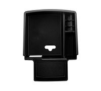 WUYDKEL Car Console Storage Box Car Center Console Organizer Tray Armrest Storage Box Accessories Interior Compatible With For Q5 8R 2008 2009 2010 2011 2012 2013 2014 2015 2016 2017