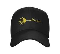 WUYIJGCS Classic Custom Fashion Unisex Camino De Santiago Scallop Shell Baseball Cap Adult Adjustable Dad Hat for Men Women Sun Protection Essential for Summer