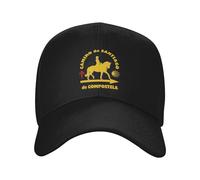 WUYIJGCS Classic Custom Horseback Camino de Santiago de Compostela Baseball Cap for Men Women Adjustable Dad Hat Sports Essential for Summer
