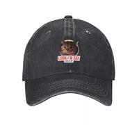 WUYIJGCS Classic Look I'm Gay tiktok t-Shirt and Stickers Baseball Cap Custom caps Sun caps Funny hat Women's Hats 2025 Men's Essential for Summer