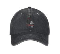 WUYIJGCS Classic Monty Python It's But A Scratch Denim Hat Durable for All Seasons Mens Hats Women's Baseball Cap Essential for Summer