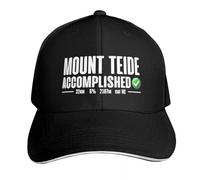 WUYIJGCS Classic Mount Teide Accomplished Cycling Vuelta A ESPA a Tenerife Canary Islands Baseball Cap Vintage Hard hat Hats Man Women's Essential for Summer