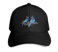 WUYIJGCS Classic Steller's Jay Couple Baseball Cap Gentleman Hat Rave Hat Men Mens Tennis Women's Essential for Summer