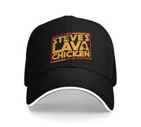 WUYIJGCS Classic Steve's Lava Chicken Baseball Cap Men Adult Trucker Hat Summer y2k Cool Tennis Skate Adjustable Snapback Cap Essential for Autumn and Summer