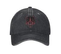 WUYIJGCS Classic The Ultima, Vampire Themed, Abstract Demin Trucker Hat Outdoor Adventures Summer Hat Women's Baseball Cap Essential for Summer