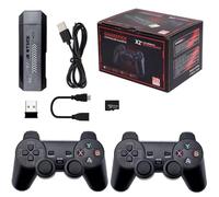 WUYJTIF Retro Video Game Console-X2 Plus 4K Game Stick 3D HD Wireless Controller TV 50 Emulator(128G 41000+Games)