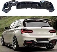 WUYJUN Car Rear Bumper Spoiler for BMW 1 Series F20 2015-2020, Car Rear Wing Roof Spoiler, Bumper Cover Rear Protection Spoiler Splitter, Accessories