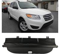 WUYJUN Car Retractable Rear Trunk Parcel Shelf for Hyundai Santa Fe 2011-2012, Luggage Cargo Shield Cover Boot Load Shielding Security
