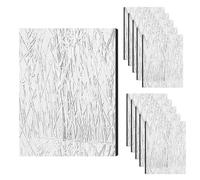 Wuyooprt Car Sound Deadening Mat - Auto Sound Heat Deadening Material - Acoustic Panels for Engine Exhaust System Vehicle Pickups Floor Hood Door Firewall Wall Wheel