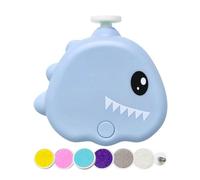 Wuyooprt Dog Nail Grinder - Electric 3 Modes Adjustable 40db Dinosaur Shape Nail Grinder | Low Noise Cordless Grooming Tool for Puppy Kitten Gentle Paw File