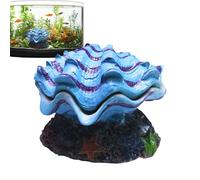 Wuyooprt Fish Cave for Aquarium - Shell Aquarium Habitat Decor,Aquatic Decoration for Freshwater Saltwater Corner Tanks Home Bedroom Terrarium School Restaurant
