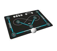 Wuyooprt Hockey Training Mat | Large Portable Non-Slip Precision Dribbling Board | Floor Protector Hockey Training Mat - for Soccer Lovers Adults Professionals Enthusiasts Beginners Athletes