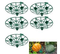 Wuyue Hua 5PCS Melon Cradle Pumpkin Plant Support Garden Watermelon Protector Stand Squash Holder Growing Frame from Ground Rot (5)