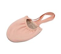 WUYXTO 2pcs Ballet Shoes Women's Slippers Children's Stretch Cloth Half Foot Dance Toe For Ballet dancer(Light Pink,32-33)
