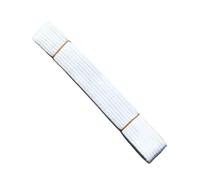 WUYXTO 2pcs Reliable Taekwondo Belts For Progress Tracking Colored Ranking Colorful 2.2/2.8M Udo Jiu Jitsu Standard Tapes Karate For Students For Karate(White-280cm)