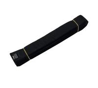 WUYXTO 2Pcs Soft Taekwondo Belts For Comfort During Practice Belt Polyester Cotton Easy Fasten Judo Karate Ranking Waistband Colored For Karate(Black)