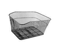 WUYXTO Bike Basket Rear Bike Basket Luggage Rack Large Capacity Metal Bicycle Basket Pannier Rack Bike Cargo Rack For Dog Pet Sports Ball Grocery For Bike