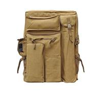 WUYXTO Large Art Portfolio Backpack 50 * 70cm Drawing Board Bag A2 Artist Bag Thickened Canvas Art Bag for Artist for Artwork Sketching(Brown)