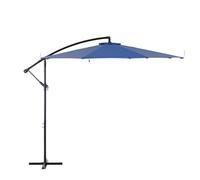WUYXTO Outdoor Patio Umbrella Hanging Cantilever With Easy Tilt Adjustment UV Protection For Backyard Garden Beach，Pool(Color2)