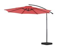 WUYXTO Outdoor Patio Umbrella Hanging Cantilever With Easy Tilt Adjustment UV Protection For Backyard Garden Beach，Pool(Color1)