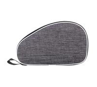 WUYXTO Table Tennis Bat Cover Table Tennis Bat Bag Training Sport Supplies Ping Pong Paddles Case Table Tennis Rackets Bag with Belt Capacity Single Paddle for Table Tennis Bat(Gray 2)