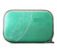 WUYXTO Table Tennis Bat Cover Table Tennis Racket Bag Ping Pong Blade Case Sport Accessories Men Women Sports Case Hard Shell for Table Tennis Bat(Green)