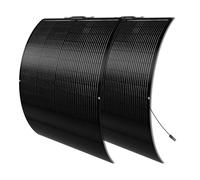 WUZECK Flexible Solar Panel 400 W, 12 V Monocrystalline Solar Module Flexible 400 Watt Motorhome for 12 V Batteries Balcony Caravan Boat Balcony Power Plant 400 W Flexible PV Module Solar System for