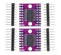 WUZIA 2PCS ULN2803A Darlington Transistor Array Breakout Board, DC50V 500mA High Current Purple Driver Module for Relay Lamp Display Control
