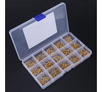 WUZIA 450pcs 15 Value 10pF100nF Multi layer Ceramic Capacitor Assortment Kit With Box for Electronics Projects