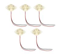 WUZIA 5PCS SFM-27 Alarm Buzzer DC 3-24V 95dB Active Buzzer Alarm Continuous Beep for DIY Electronics
