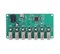 WUZIA 7 Port USB 2.0 Hub Expansion Board, DC 5V Plug and Play PCB Module with LED Indicator, Compatible with Windows Linux Android System