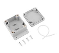 WUZIA ABS Electrical Junction Box IP65 Waterproof Dustproof 89 x 59 x 35 mm Surface Mount Enclosure for Indoor Outdoor Use