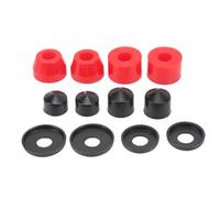 WUZIA Bushing Set - 90A PU Lightweight for 4-Wheel Skateboards, Includes Washers and Pivot Cups, Replacement Kit for Enhanced Cushioning Experience(Red)