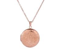 WUZIA DIY Round Shape Titanium Steel Necklace Pendant Secret Message Locket Vintage For Lover Couples