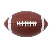WUZIA Football, Durable PU Leather Training Ball with Textured Grip, Laces, Air Pump, Needle and Storage Net Bag for Outdoor Indoor Practice & Match Play
